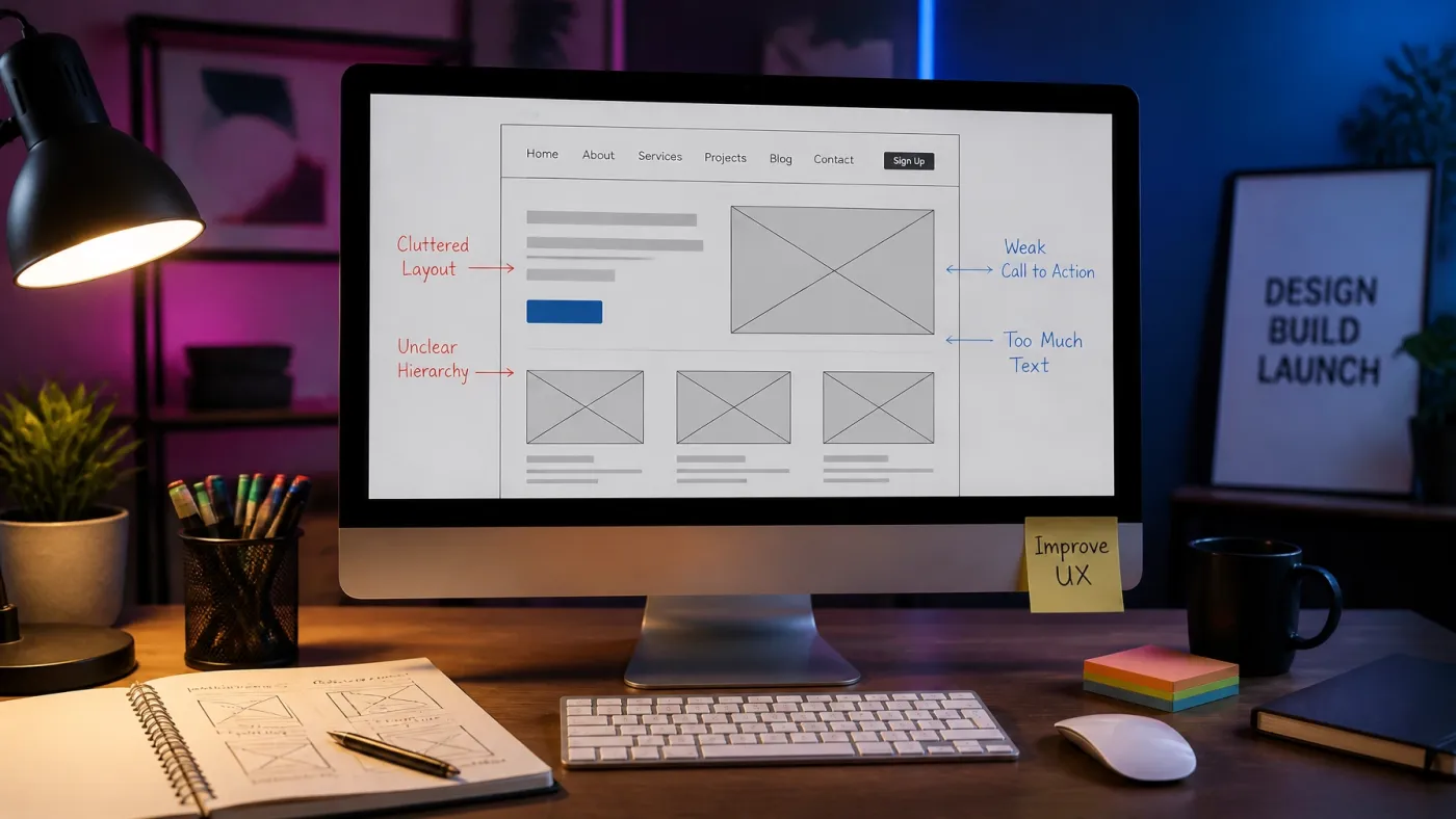 7 Website Design Mistakes &amp; How to Fix Them