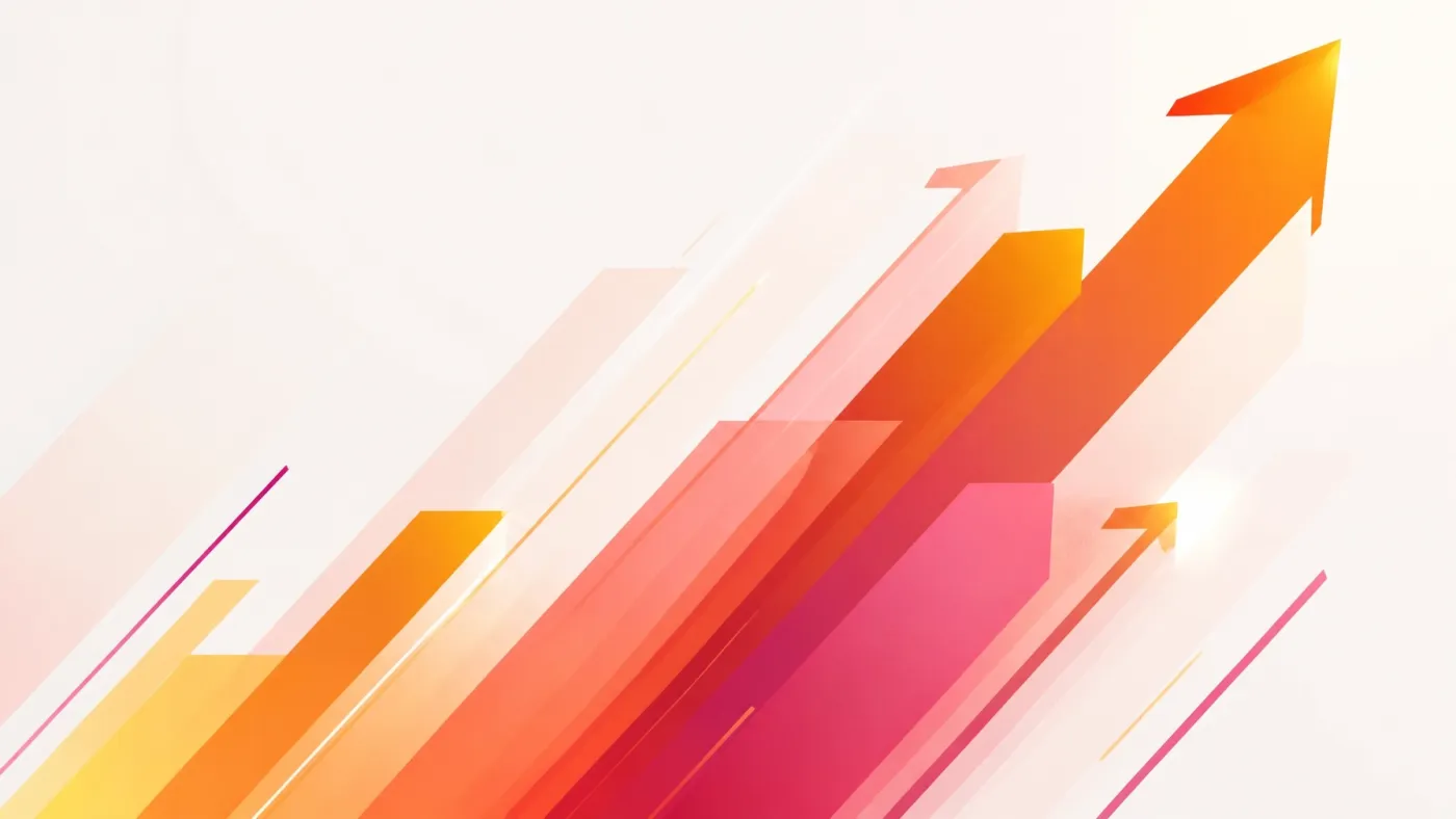 Abstract image representing business growth and digital ROI