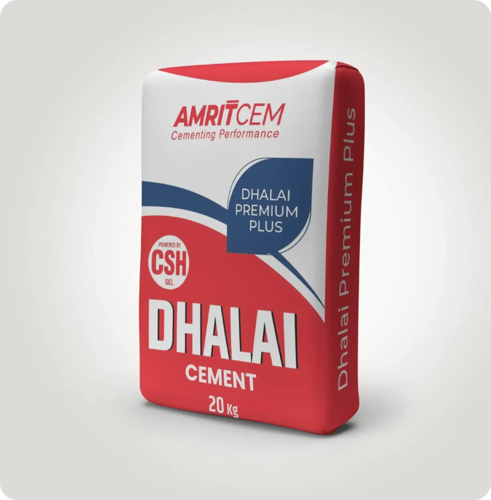 The Dhalai Premium Plus bag in red and blue