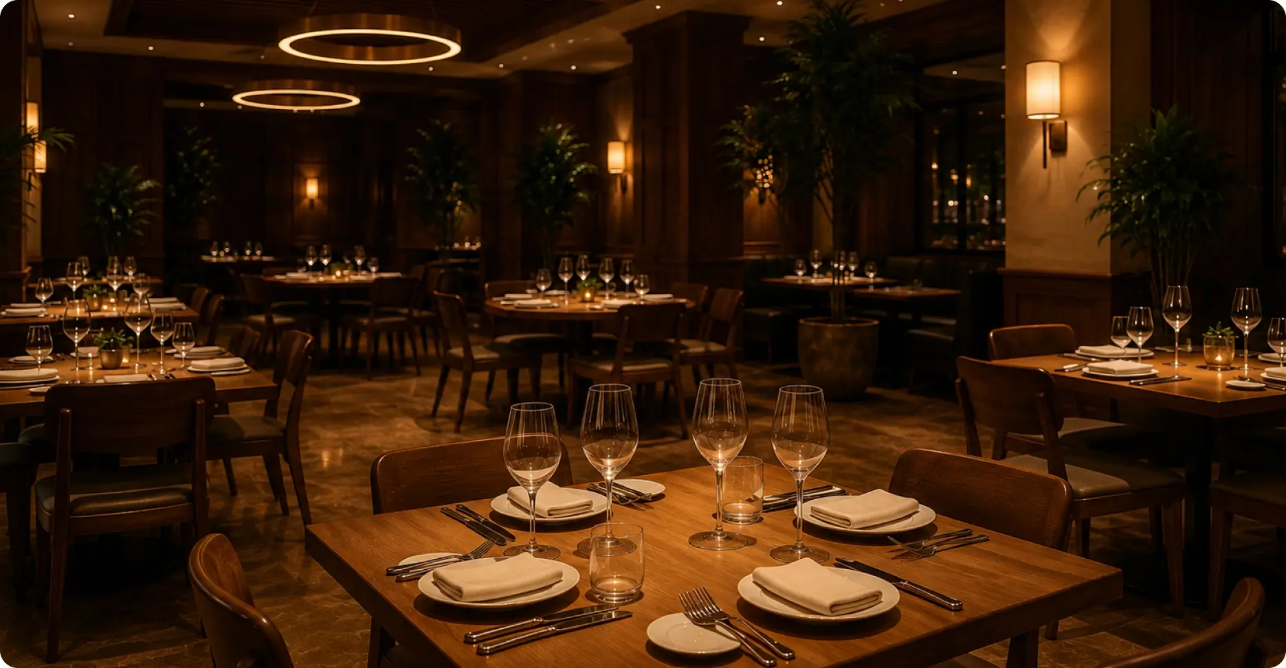 The dining room at Ivy, Sector 50 Gurugram